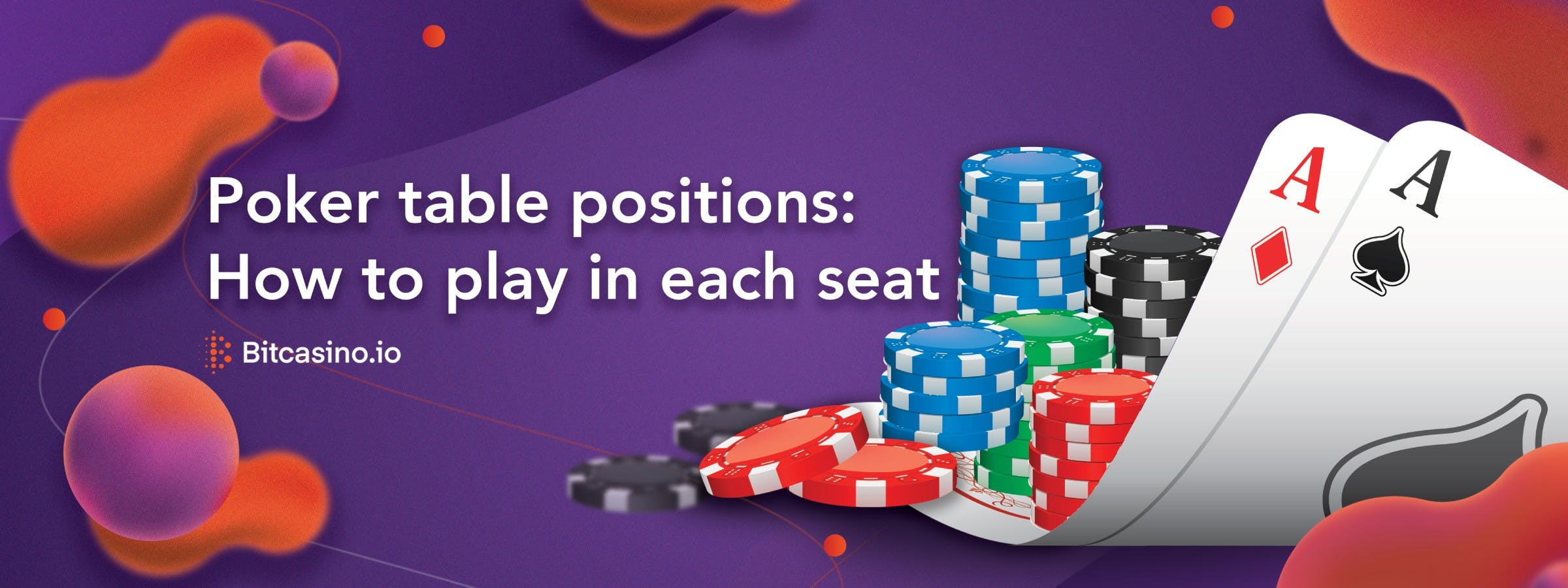 Poker table positions: How to play in each seat